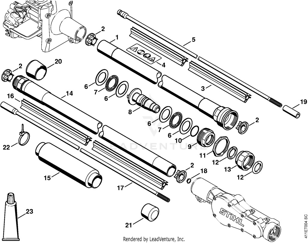 STIHL STH-48B1B0154A60D5C1 – pozíció: 23
