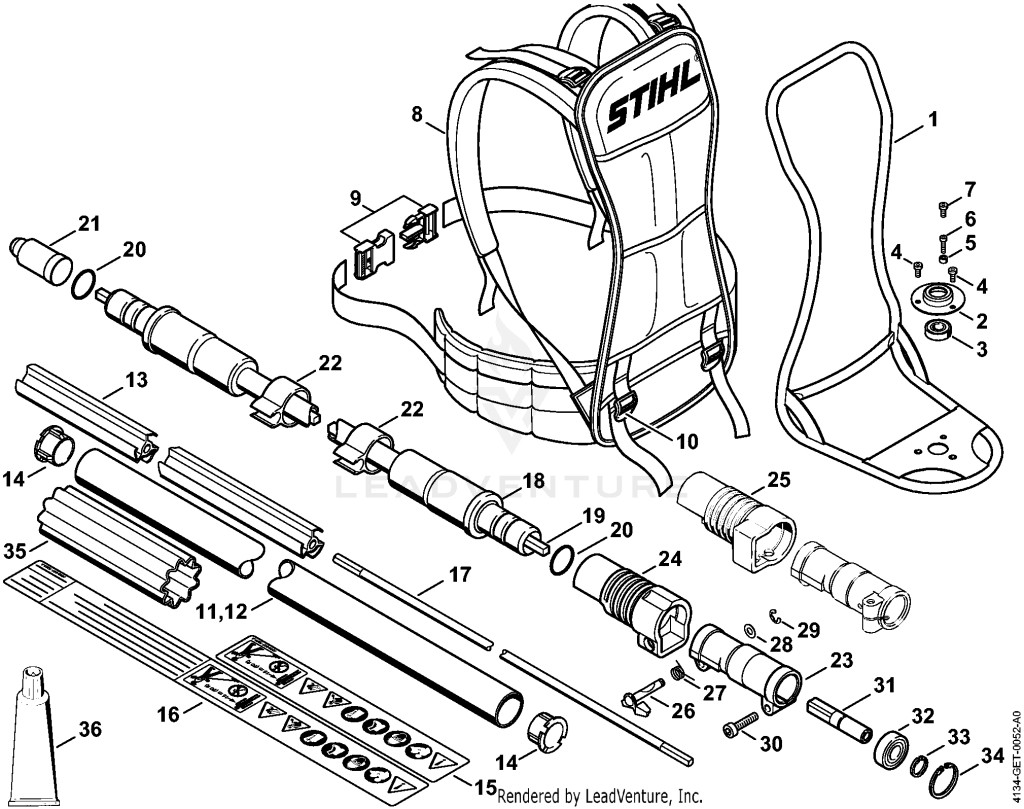 STIHL STH-AA5C81065191E99A – pozíció: 36