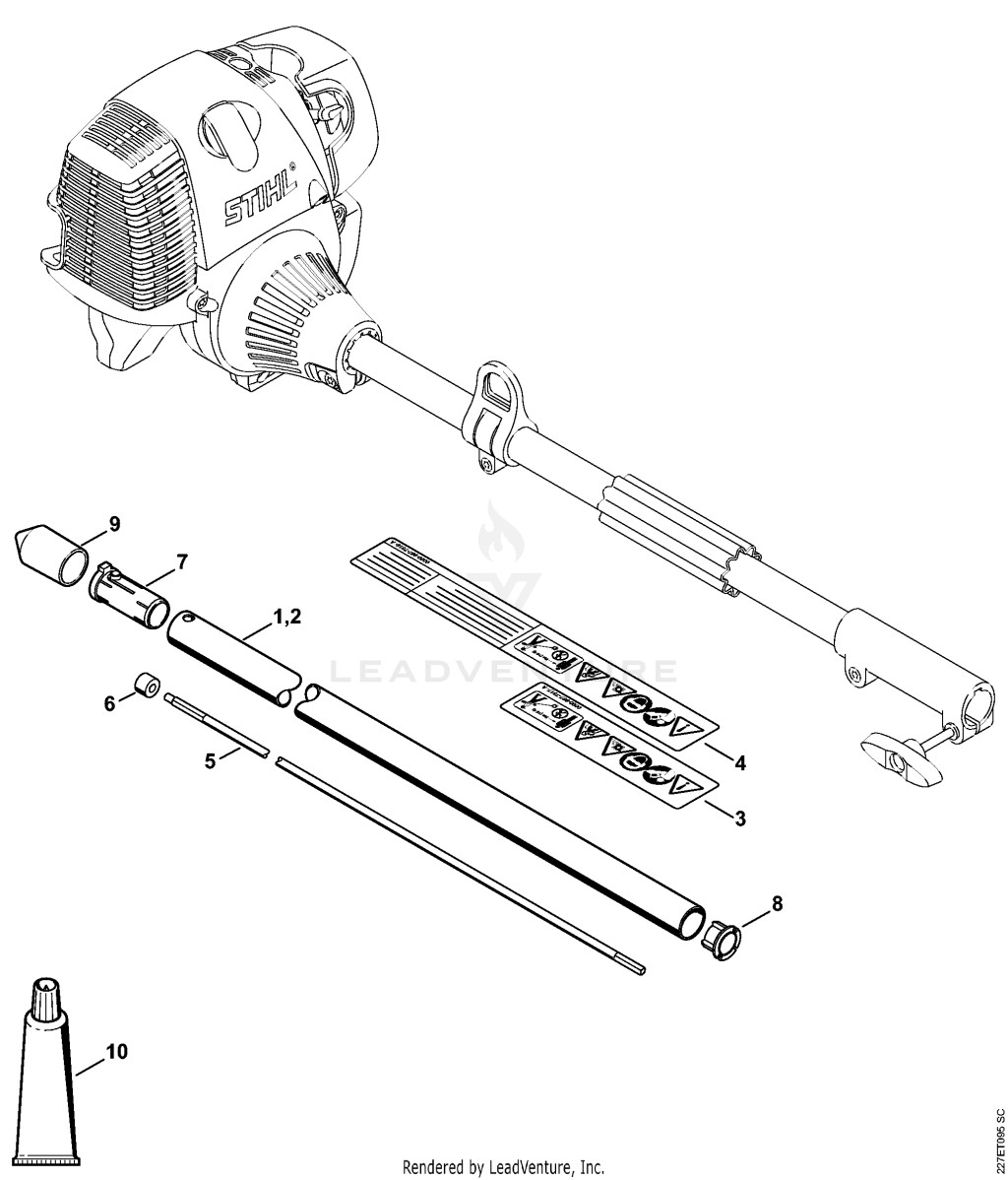 STIHL STH-5C9E5D5D57E5DE38 – pozíció: 10