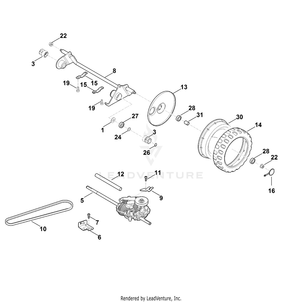 STIHL STH-CA2A1F1BE39CD436 – pozíció: 22